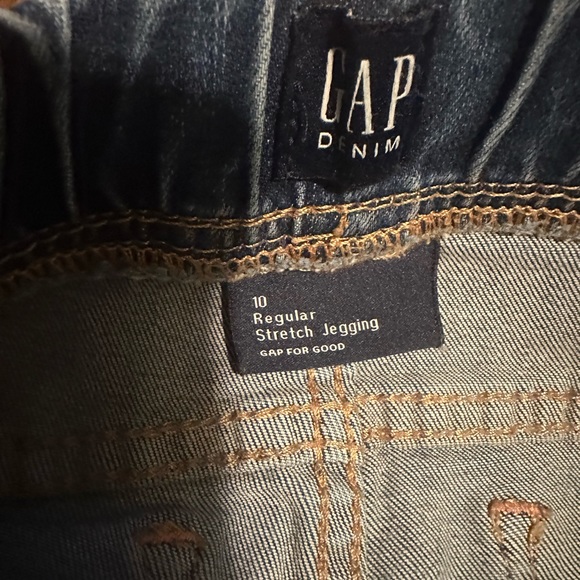 Gap Jeans girls pull on skinny excellent condition size 10 stretch jegging! - Picture 2 of 7